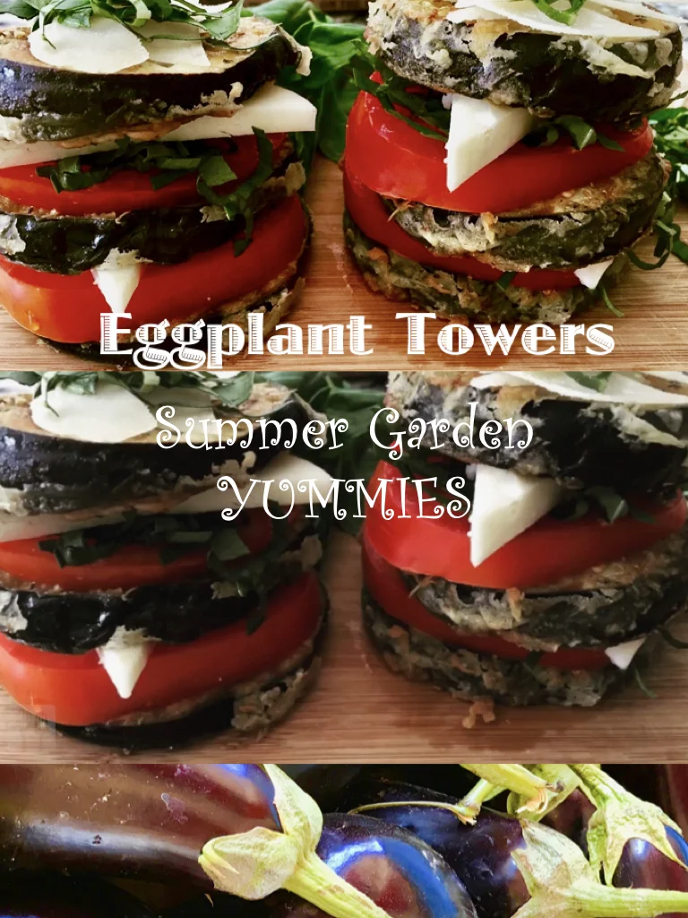 Crispy Mediterranean Eggplant Stacks with Fresh Tomatoes 